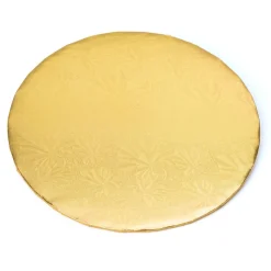 Decostar™ Foil Covered Cake Board 10" 5pc/pack - Gold