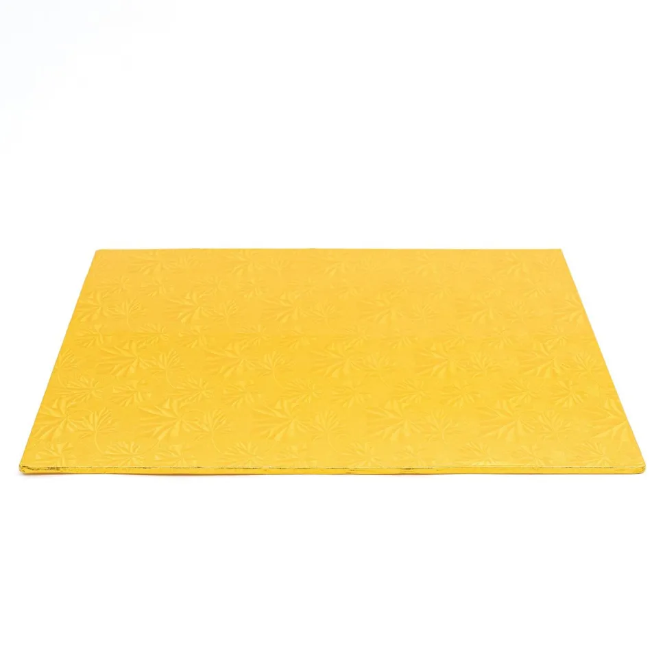 Decostar™ Foil Covered Cake Board ½sheet 5pc/pack - Gold