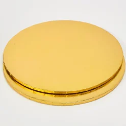 Decostar™ Foil Covered Cake Drum 22" 3pc/pack - Gold