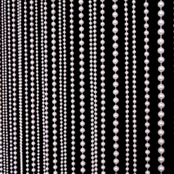 DecoStar™ 12ft Ivory Multi Ball Chain Curtain