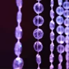 DecoStar™ 9ft. Jewel Crystal Iridescent Diamond Cut Curtain
