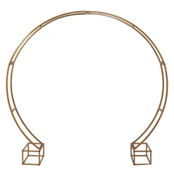 Decostar™ 8 ft 5" Metal Arch - Gold