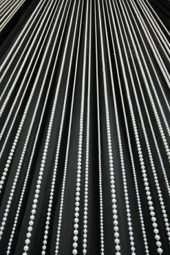 DecoStar™ 12ft White Pearl Ball Curtain