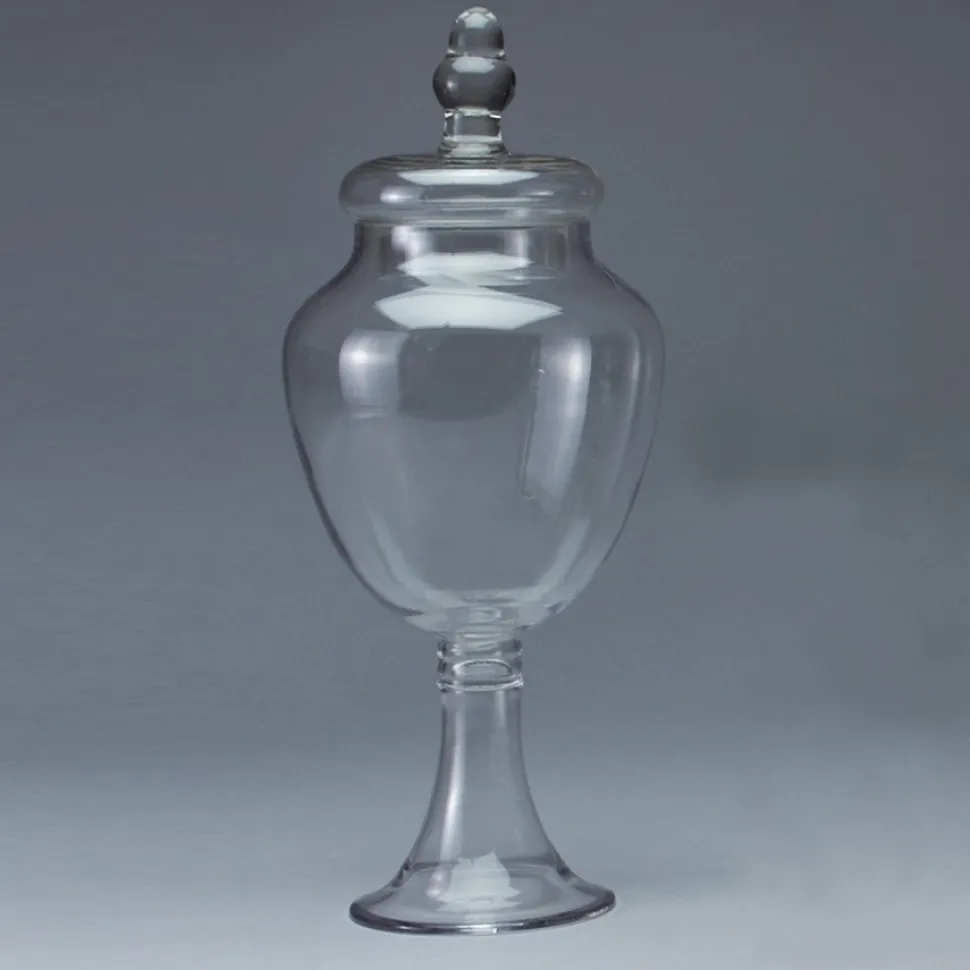 Decostar™ Glass Candy Jar w/lid 14½" - 12 Pieces