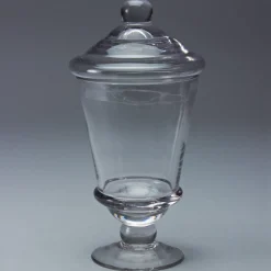 Decostar™ Glass Candy Jar w/lid 9½"- 12 Pieces