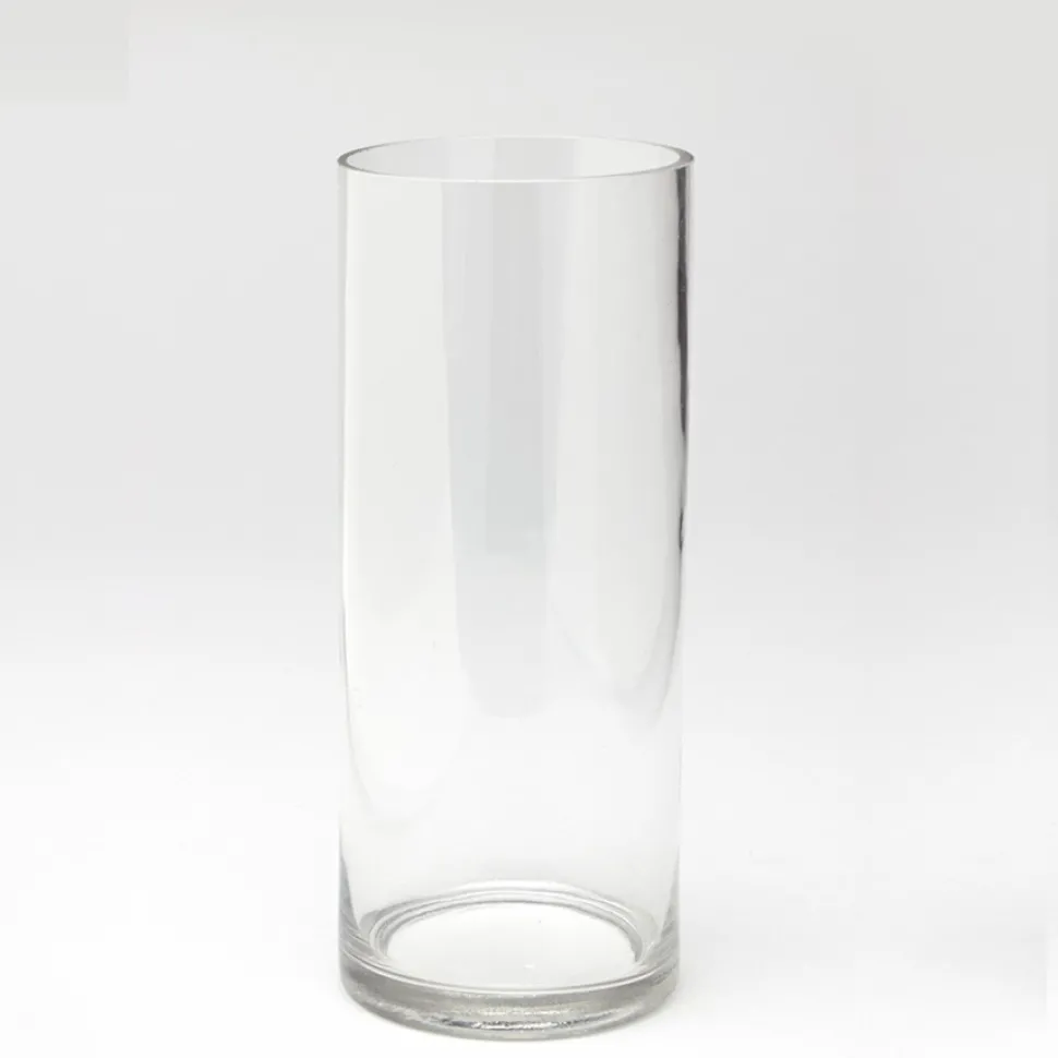 Decostar™ Glass Cylinder Vase 14" - Slim