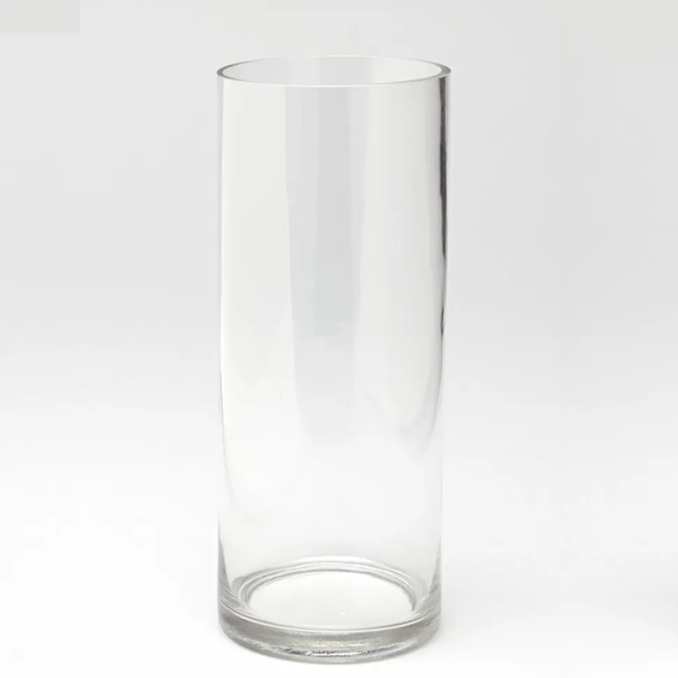 Decostar™ Glass Cylinder Vase 16" - 12 Pieces - Slim