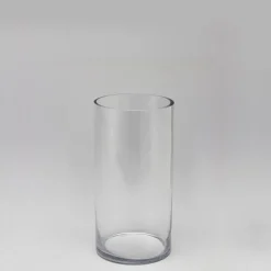 Decostar™ Glass Cylinder Vase 10" - 12 Pieces - Wide