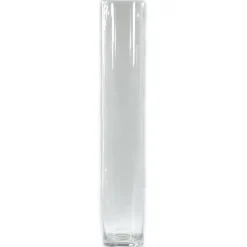 Decostar™ Glass Cylinder Vase 24" - 12 Pieces - Narrow