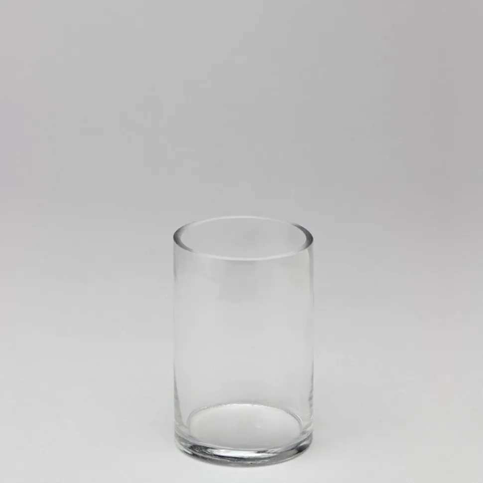 Decostar™ Glass Cylinder Vase 6" - Narrow
