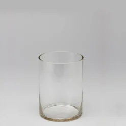 Decostar™ Glass Cylinder Vase 8" - 12 Pieces - Wide