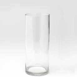 Decostar™ Glass Cylinder Vase 12" - Slim