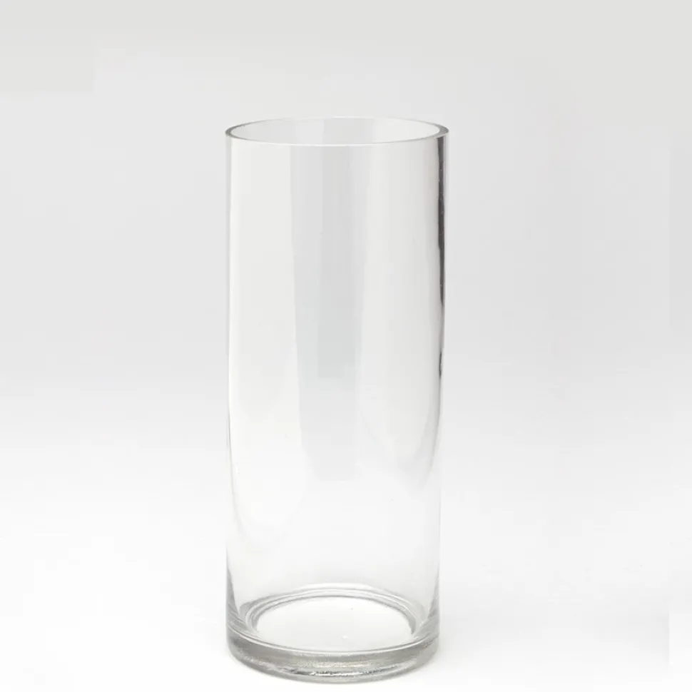 Decostar™ Glass Cylinder Vase 12" - Slim