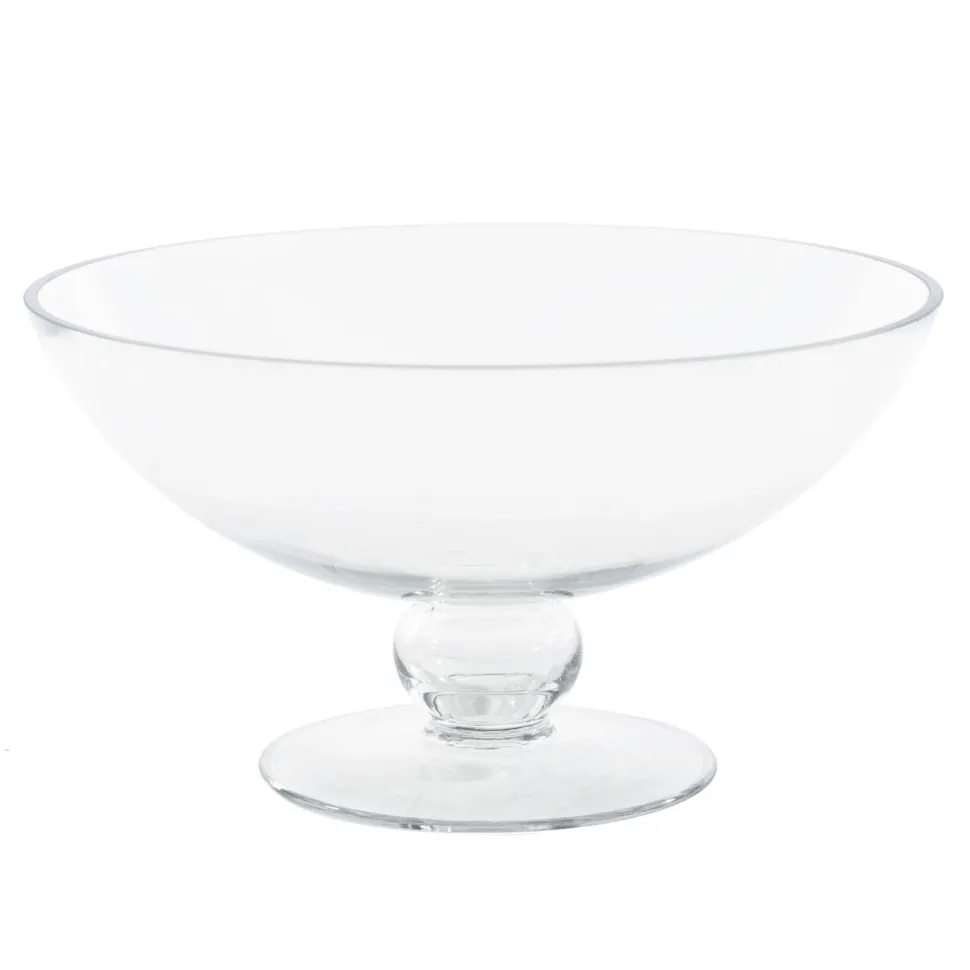 Decostar™ Glass Pedestal Bowl 9.25"
