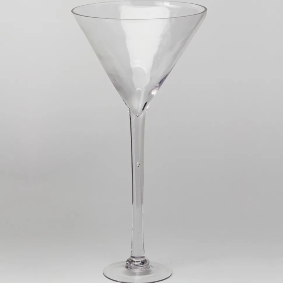 Decostar™ Glass Tall Martini Vase 20"