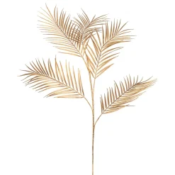 Decostar™ Gold Artificial Palm Leaf Branch 41"