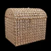 Decostar™ Gold Crystal Money / Ticket Box - 12" x 9" x 11"