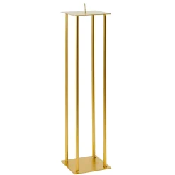 Decostar™ Gold Metal Candle Stand - 4 Piece Set