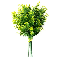 Decostar™ Green Artificial Boxwood Bouquet