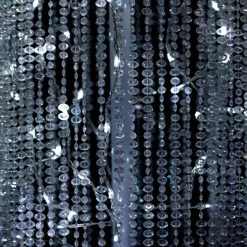 DecoStar™ Hanging Circle LED Light Strands - 8" W x 4ft L - Great for Chandeliers!