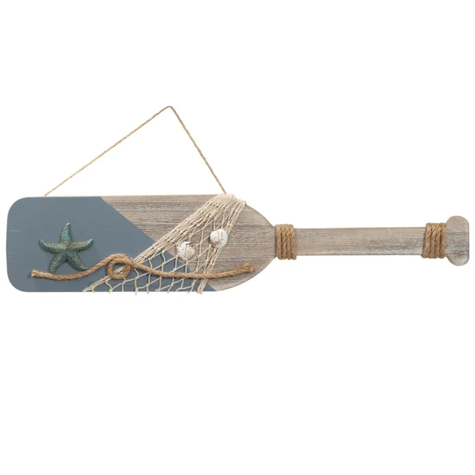 Decostar™ Hanging Large Wooden Oar Wall Decor