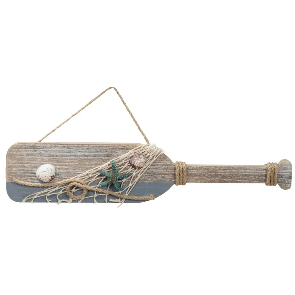 Decostar™ Hanging Wooden Oar Wall Decor