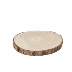 Decostar™ 9in Natural Wood Slices - Brown