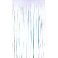 Decostar™ Iridescent Fringe Curtain 96" - Turquoise