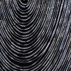 DecoStar™ Jewel Crystal Iridescent Diamond Cut Swag Curtain - 4ft wide by 4ft Tall