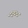 Decostar™ 1lb Bag - Pearl Beads No Hole For Table Scatters - Round 12mm - Ivory