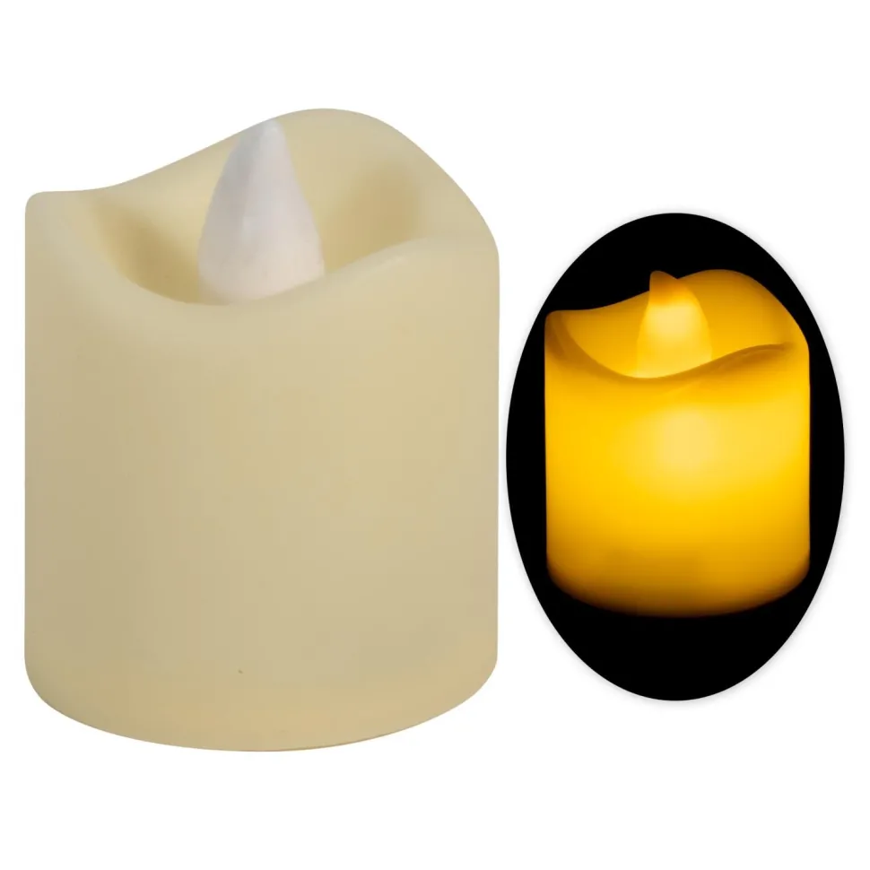 Decostar™ LED Flameless Flickering Candle 1½" 12pc/box