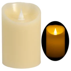 Decostar™ LED Flameless Flickering Wax Candle 6 inches - 12 pcs