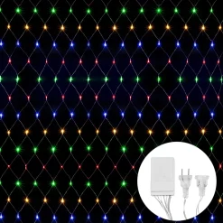 Decostar™ LED Net Lights 800LED Lights 20' x 10' - Multicolor
