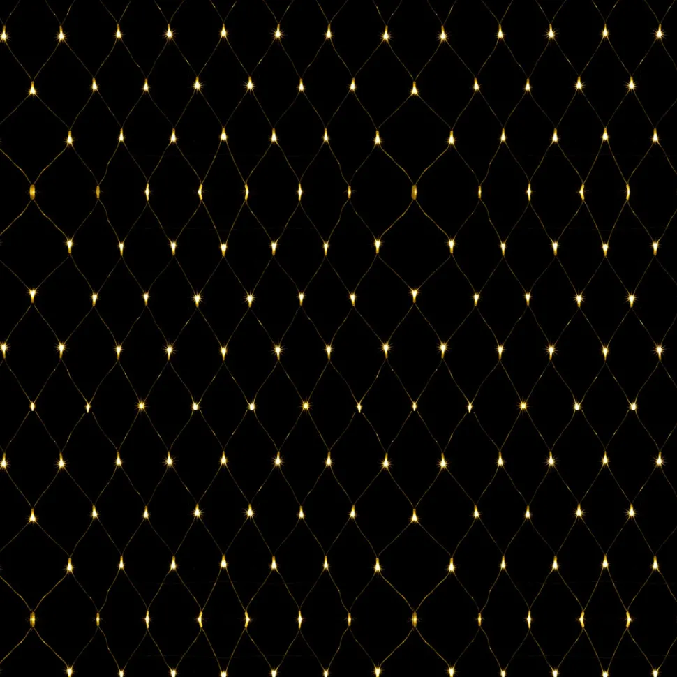 Decostar™ LED Net Lights 800LED Lights 20' x 10' - Warm White