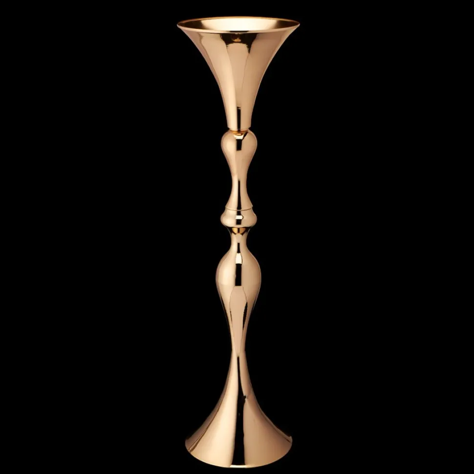 Decostar™ Mermaid Shaped Vase Wedding Table Centerpieces 39" - Gold