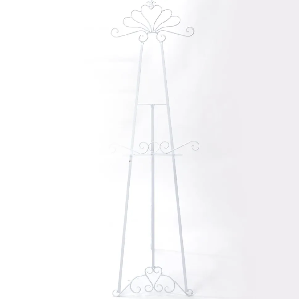 Decostar™ Metal Decorative Floor Easel - 67" TALL- White