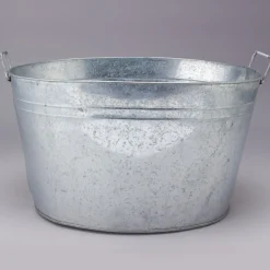 Decostar™ Metal Ice Bucket 8 gallon - Silver - 6 Pieces