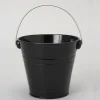 Decostar™ Metal Pail Bucket 5½ "- Black - 12 Pieces