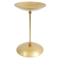 Decostar™ Metal Pillar Candle Holder 6" - Gold