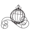 Decostar™ Metal Pumpkin Carriage - Black