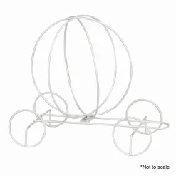Decostar™ Metal Pumpkin Carriage Wire Centerpiece
