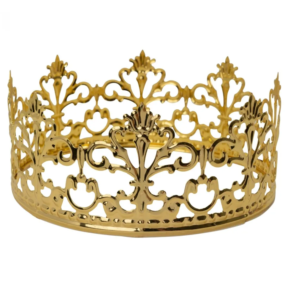 Decostar™ Metal Royal Crown - Gold
