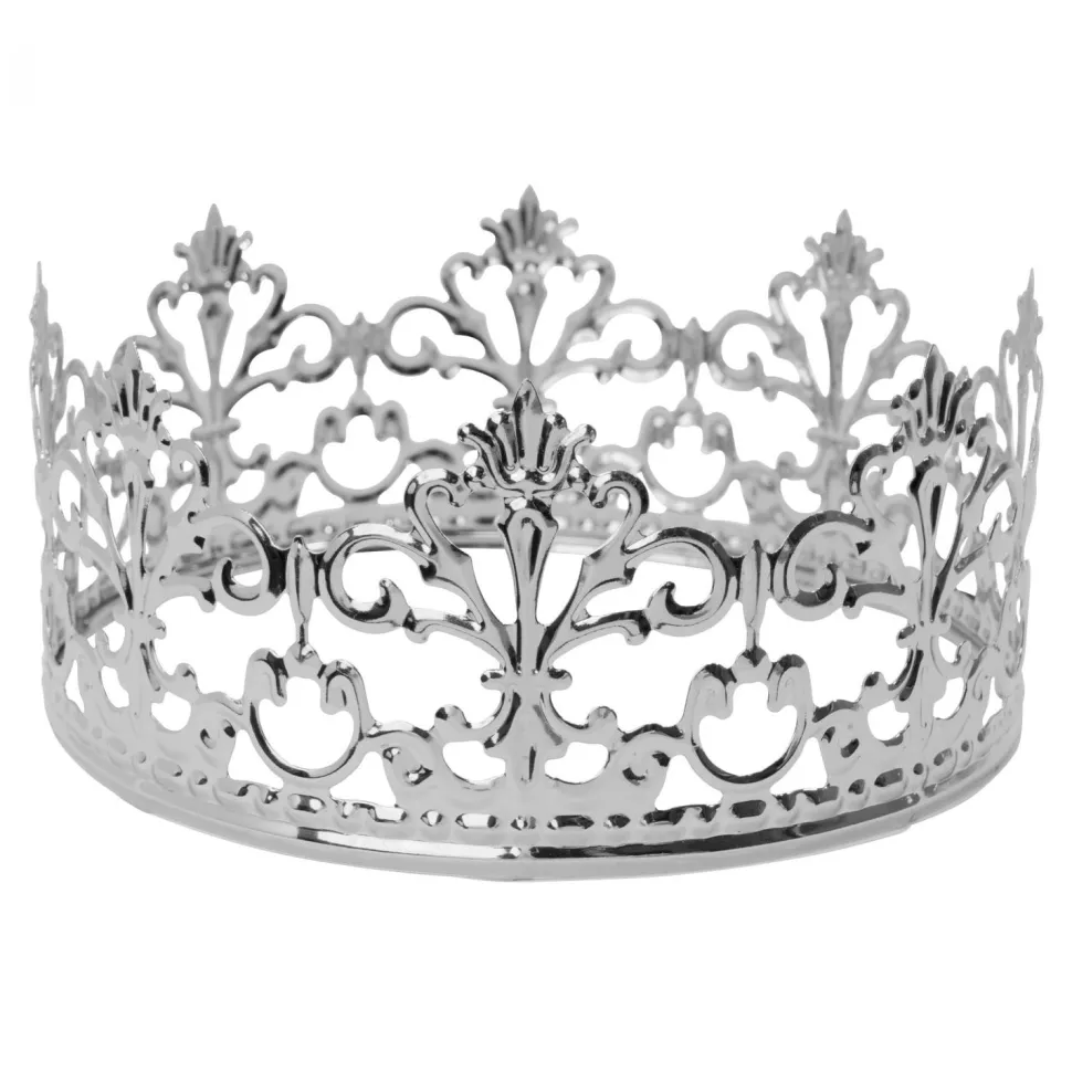 Decostar™ Metal Royal Crown - Silver