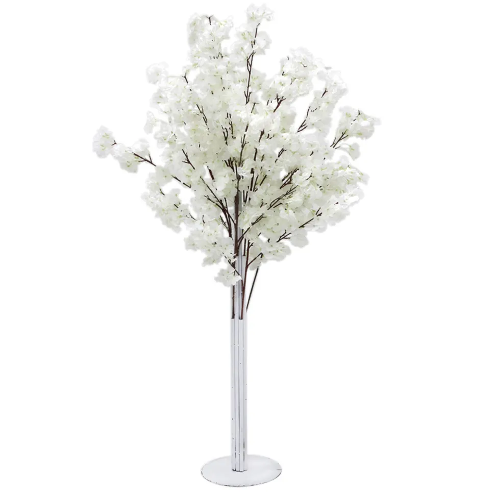 Decostar™ Metal Stand - Comes with 9 Flowering Branches - White