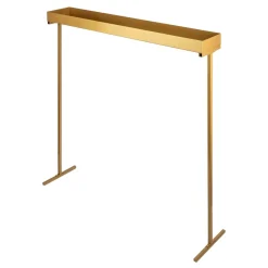 Decostar™ Metal Tabletop Flower Stand 39" - Gold
