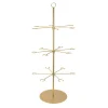 Decostar™ Metal 3-Tier Wine Glass Tree Stand - Gold