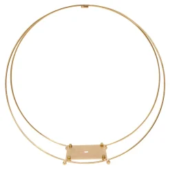 Decostar™ Metal Twin Hoop Centerpiece 18" - Gold