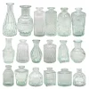 Decostar™ Mini Vintage Glass Vase Set 18pc/box - Clear