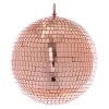 Decostar™ Mirror Disco Balls 12" - Rose Gold