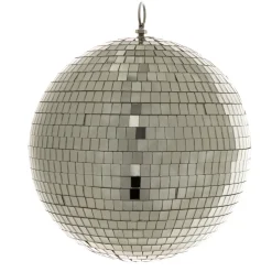 Decostar™ Mirror Disco Balls 24" - Silver